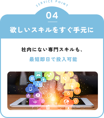 4.欲しいスキルをすぐ手元に